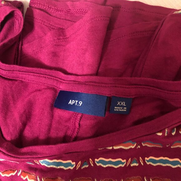 Tank Tops - Bundle of 2 - DKNY size 2X and Apt 9 size XXL - Picture 2 of 8